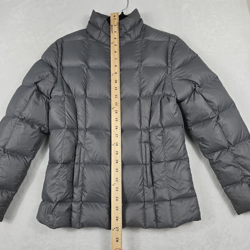 Straight Down Women's Size Medium Gray Puffer Jac… - image 4